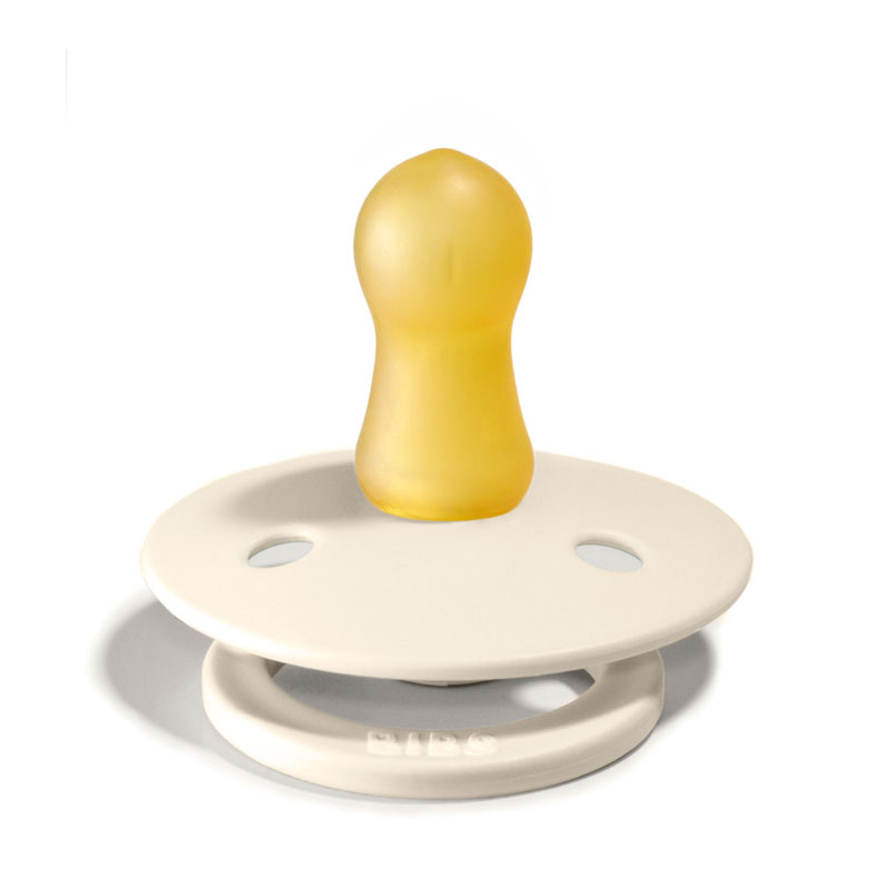 BIBS Colour Namnnappar, runda, latex, stl. 1