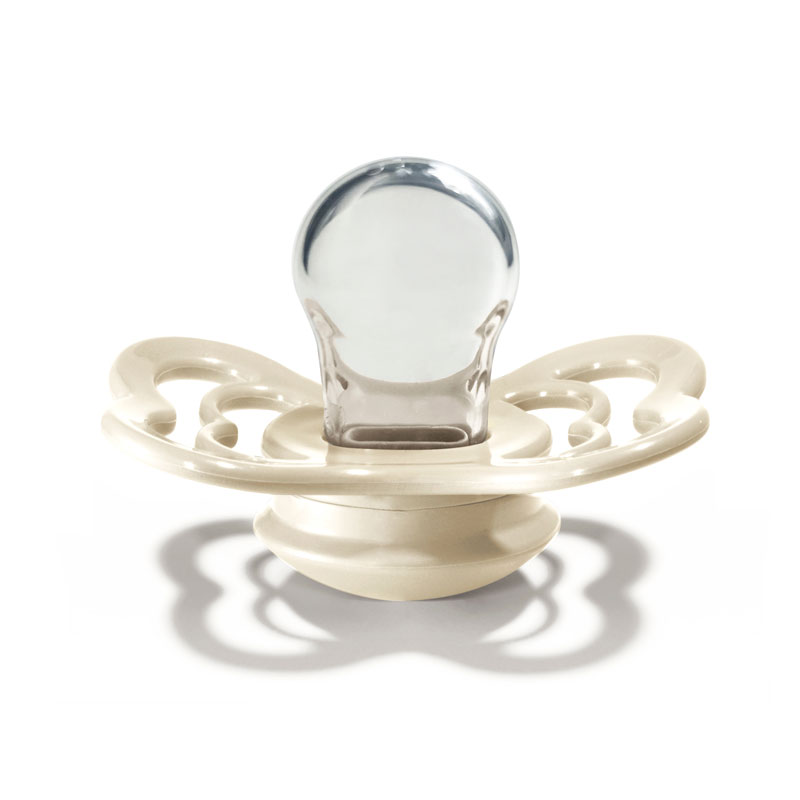 BIBS Supreme Namnnappar, symmetriska, silikon, stl. 1