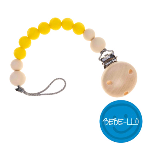 Bebe-llo napphållare i silikon, Lemon