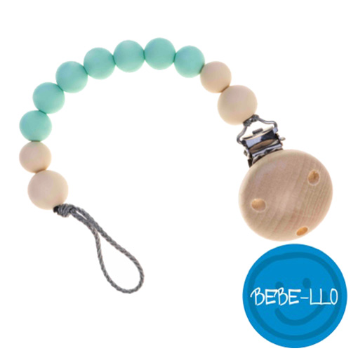 Bebe-llo napphållare i silikon, Mint