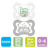 MAM Air, symmetrical, silicone size 1