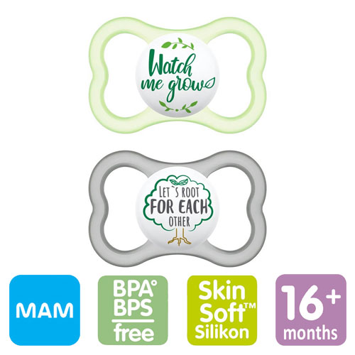 MAM Air nappar, symmetriska, silikon stl.3