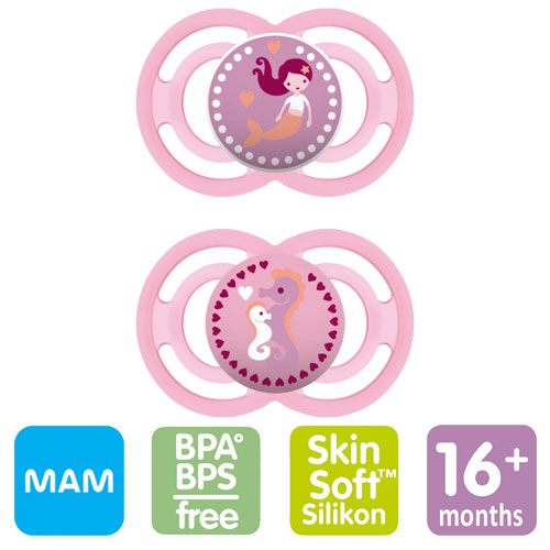 MAM Perfect nappar, symmetriska, silikon stl.3