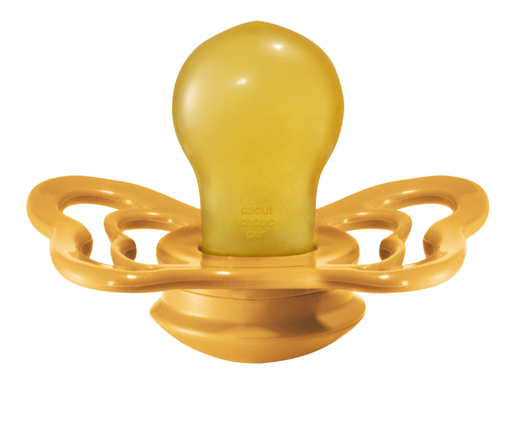 BIBS Couture Namnnappar, anatomiska, latex, stl. 2