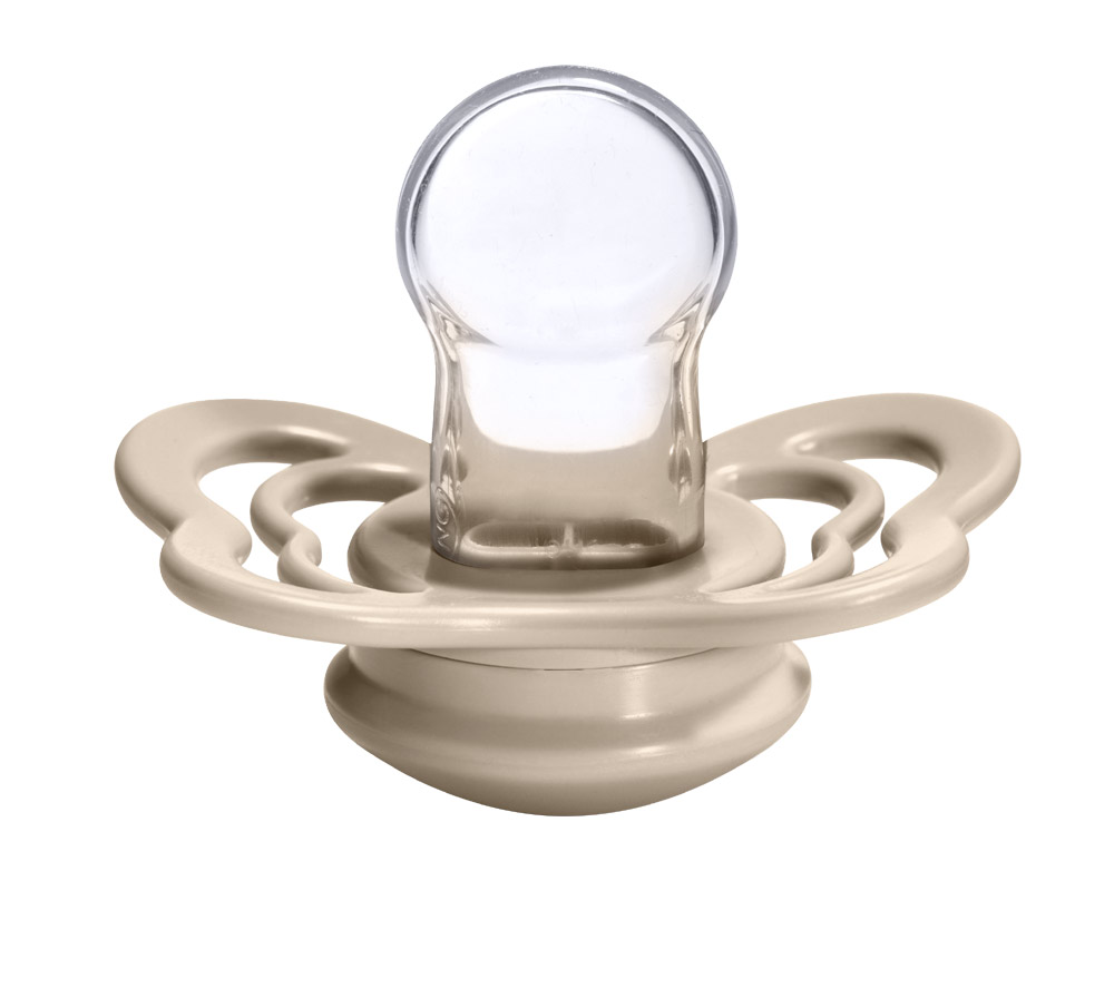 BIBS Couture Namnnappar, anatomiska, silikon, stl. 1