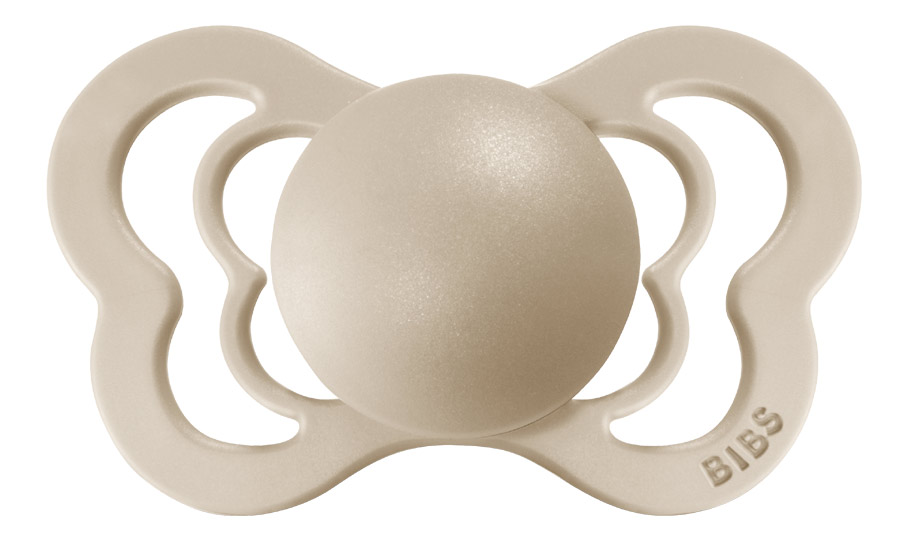 BIBS Couture Namnnappar, anatomiska, silikon, stl. 2