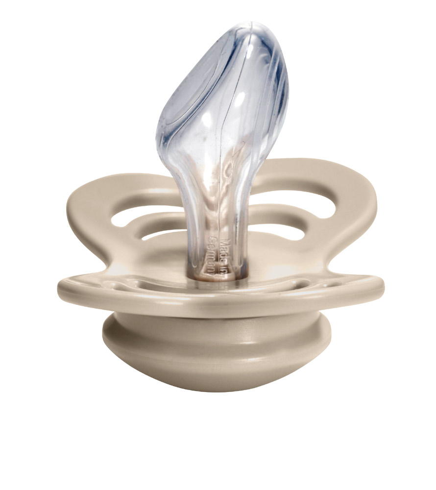 BIBS Couture Namnnappar, anatomiska, silikon, stl. 2