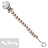 My Teddy Dummy Chain, My Baby Rocks Colors, Blush