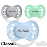Classic, symmetrical, silicone size 1