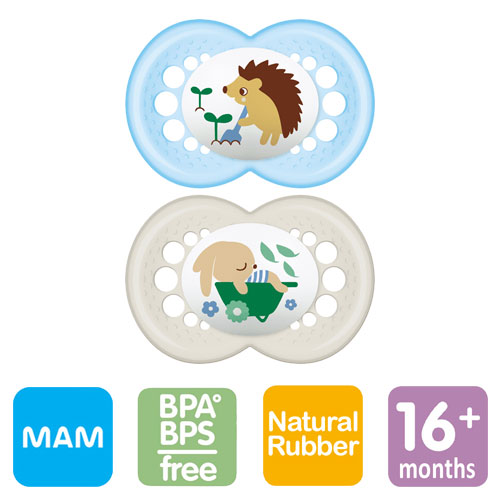 MAM Original nappar, symmetriska, latex stl.3